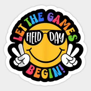 Field Day Let The Games Begin 2024 Kids Boys Girls Teachers Sticker